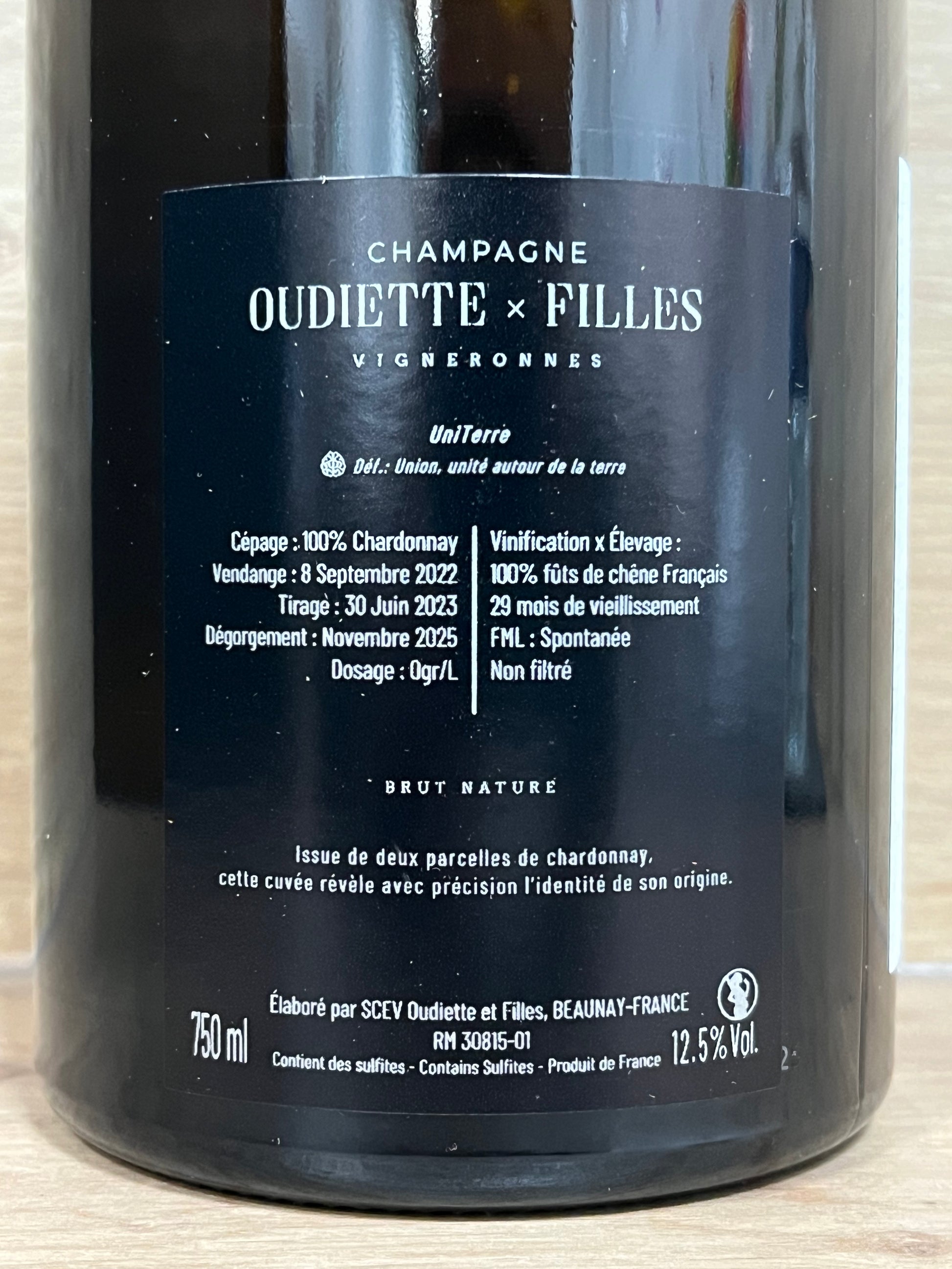 Oudiette Filles - UNI Terre 2022 - CPHWINES