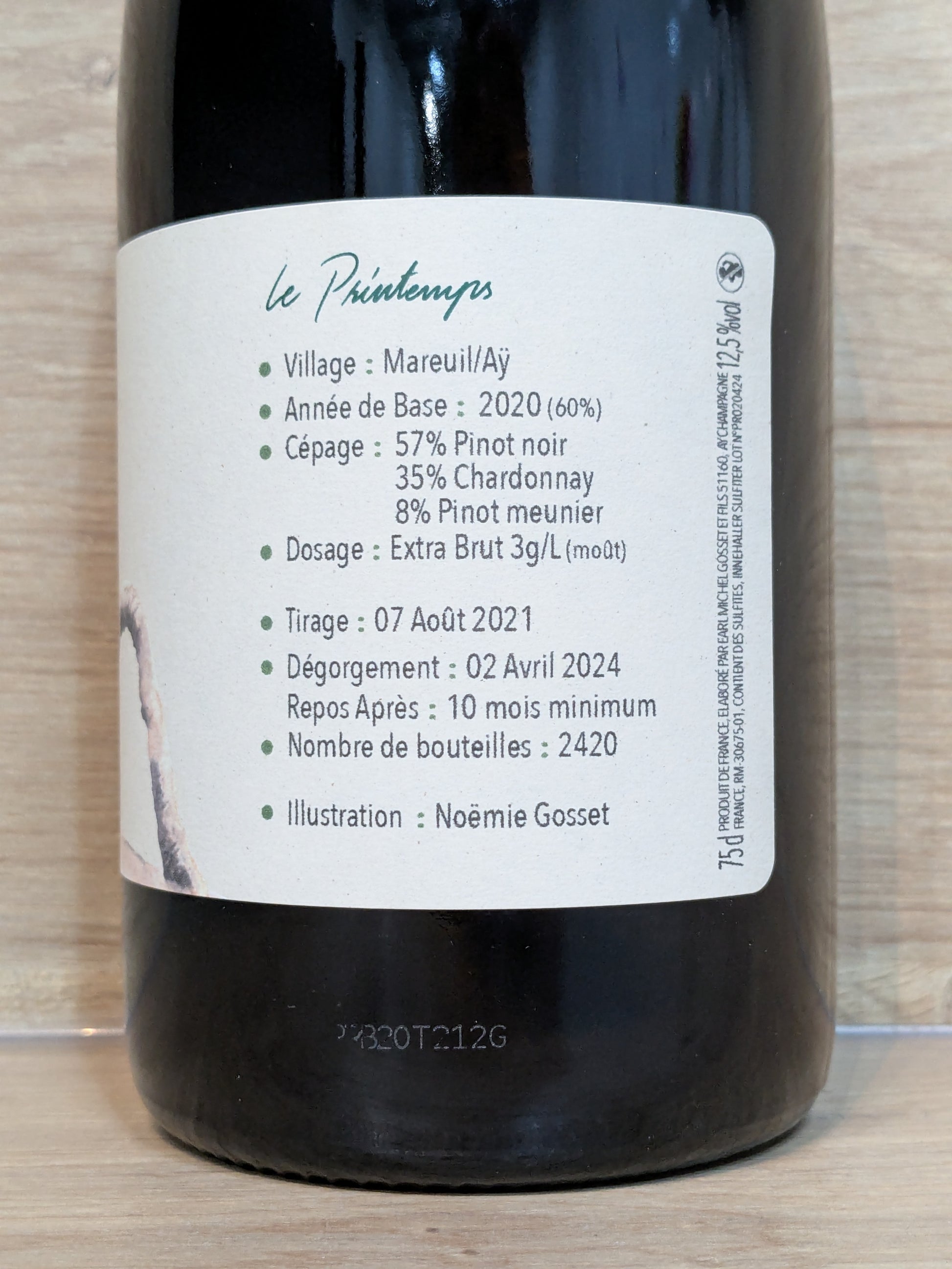 Paul Gosset - Au Fil des Temps - Le Printemps - CPHWINES