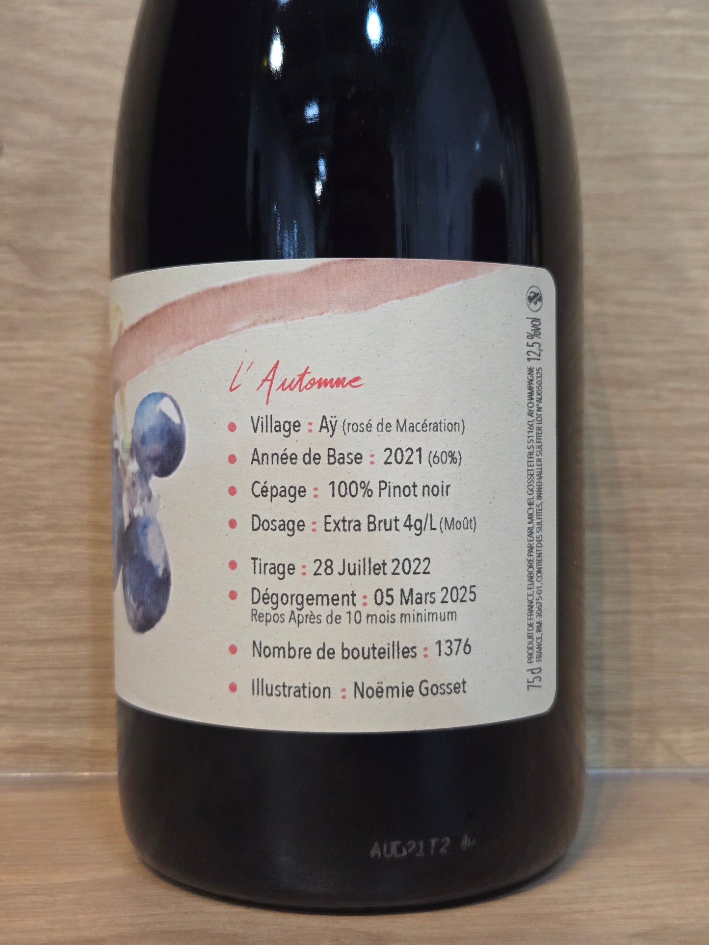 Paul Gosset - Automne Rosé - Au Fil des Temps - CPHWINES