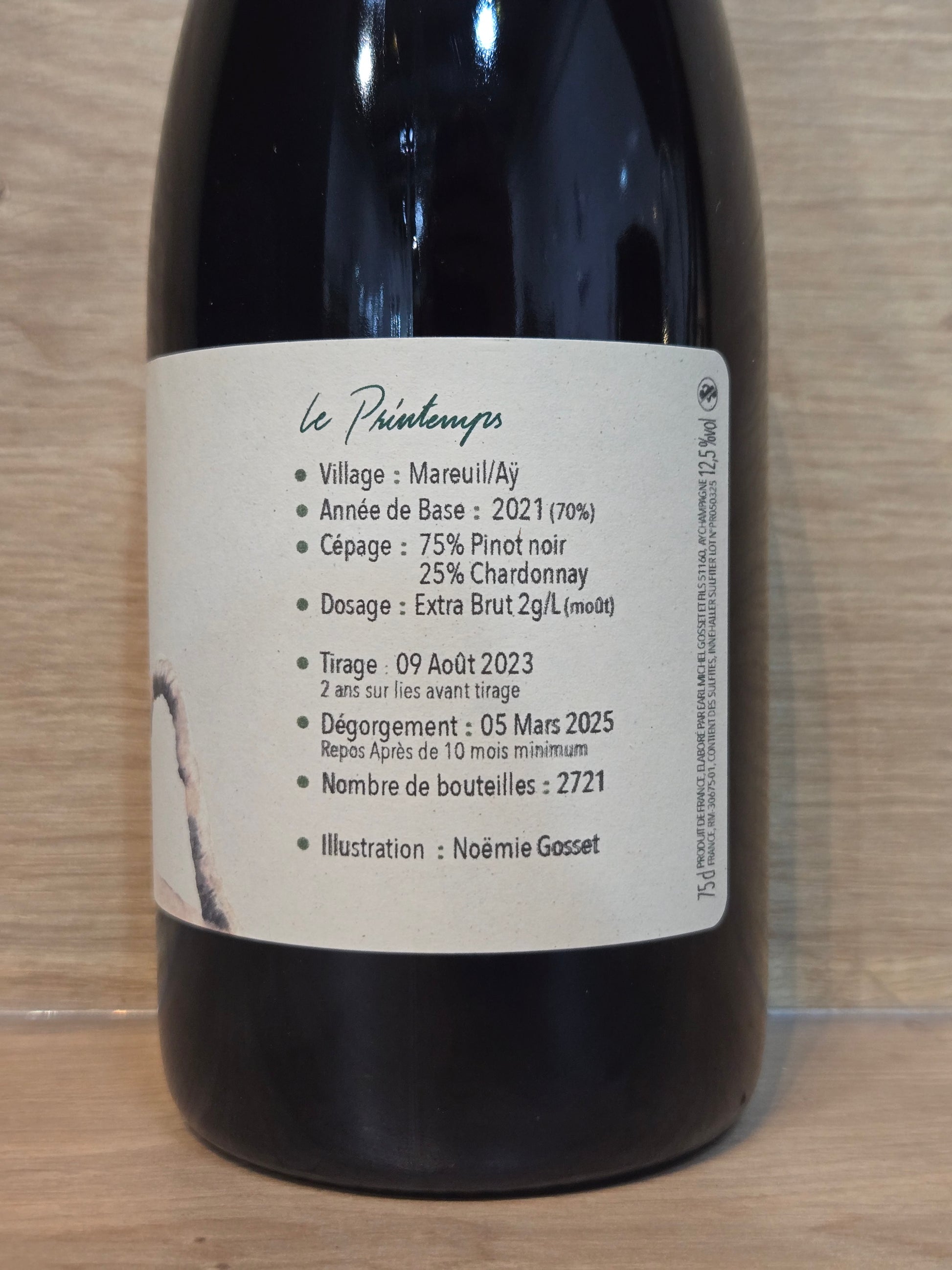 Paul Gosset - Printemps - Au Fil des Temps - CPHWINES