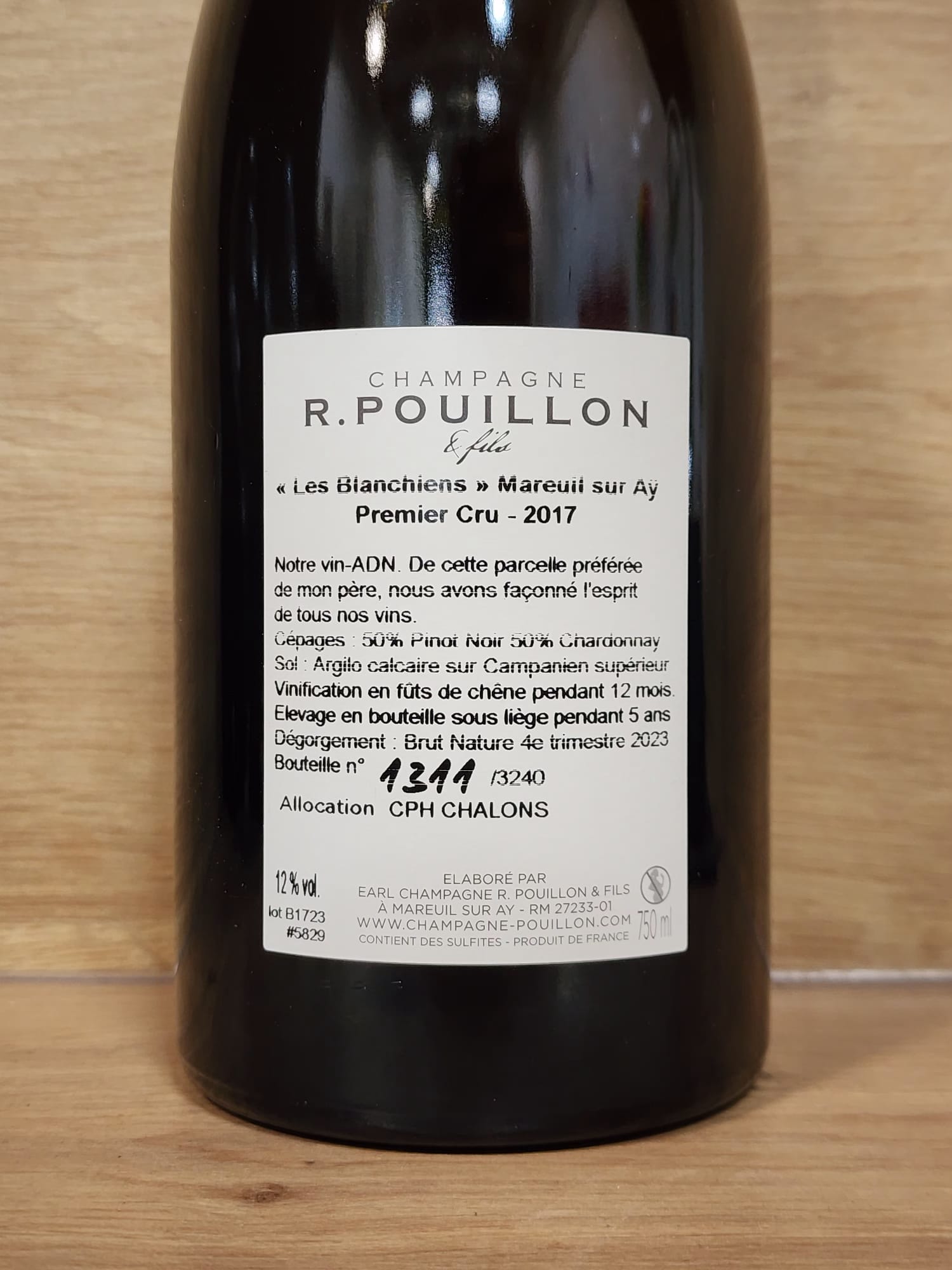 R. Pouillon & Fils – Les Blanchiens - CPHWINES