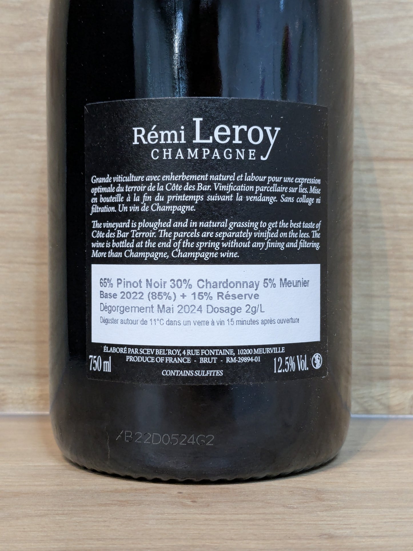Rémi Leroy - NV Extra Brut - CPHWINES