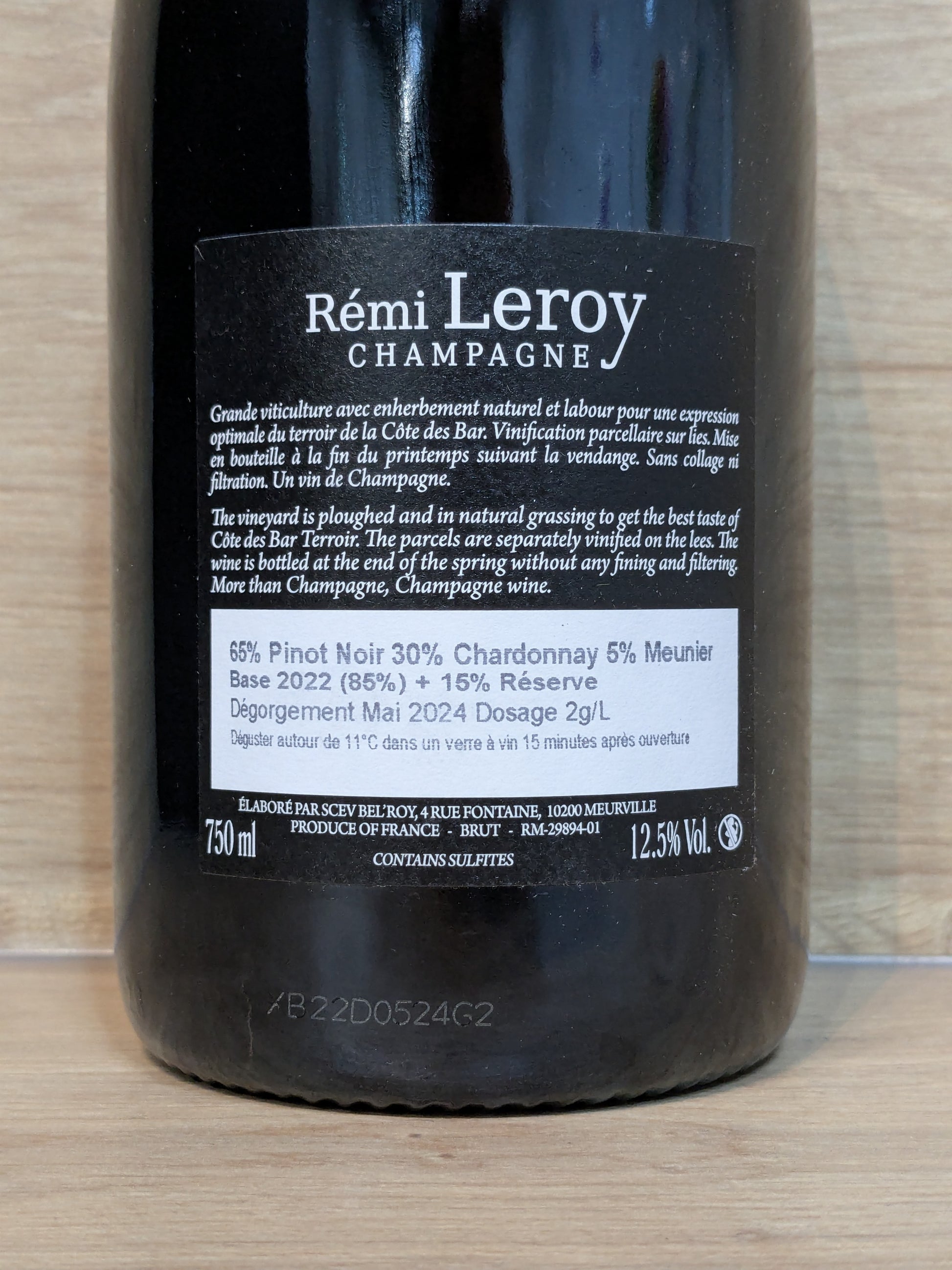 Rémi Leroy - NV Extra Brut - CPHWINES