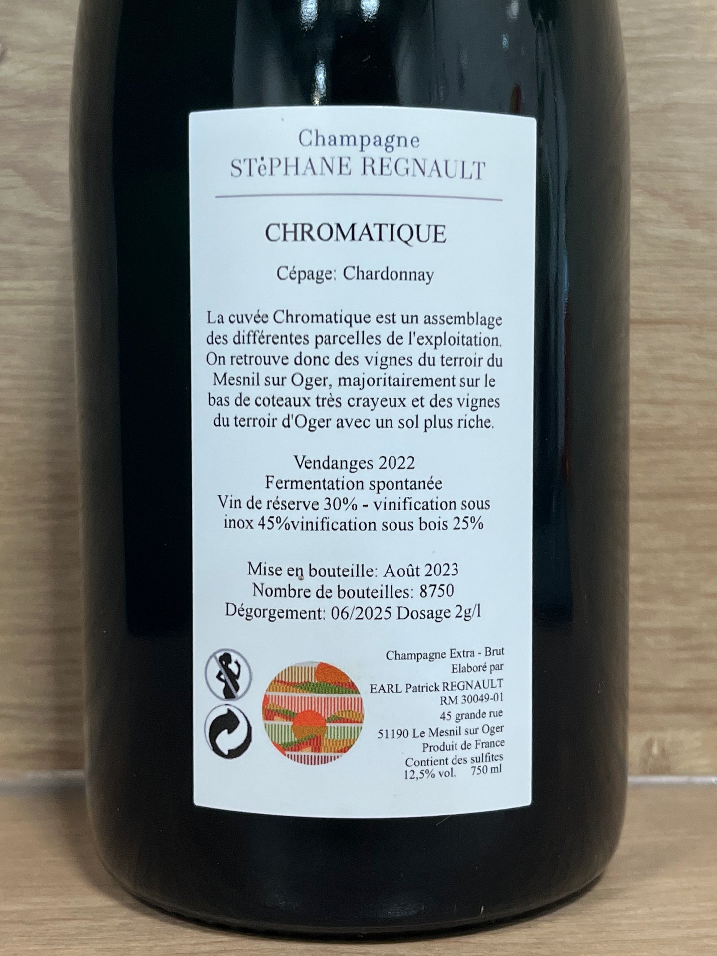 Stéphane Regnault - CHROMATIQUE 2022 - CPHWINES