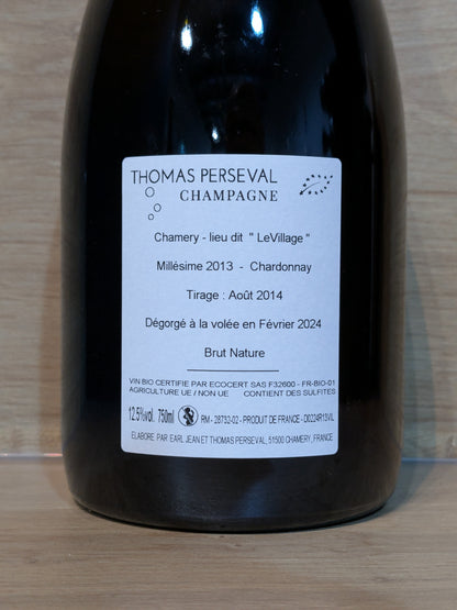 Thomas Perseval - Le Village 2013 - CPHWINES
