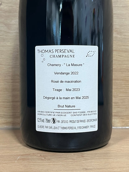 Thomas Perseval - Rosé de Macération - La Masure 2022 - CPHWINES