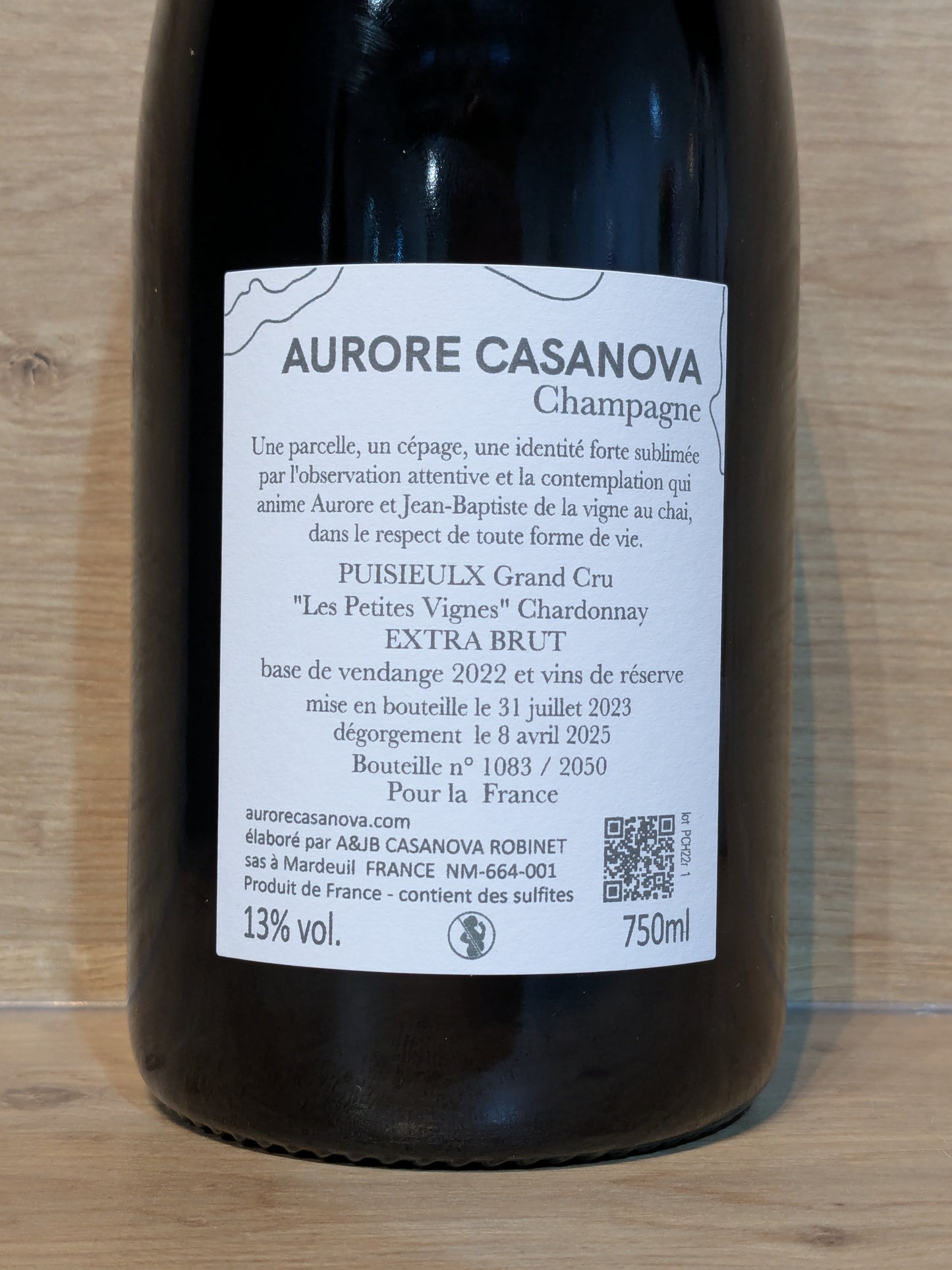 Aurore Casanova - Puisieulx Chardonnay