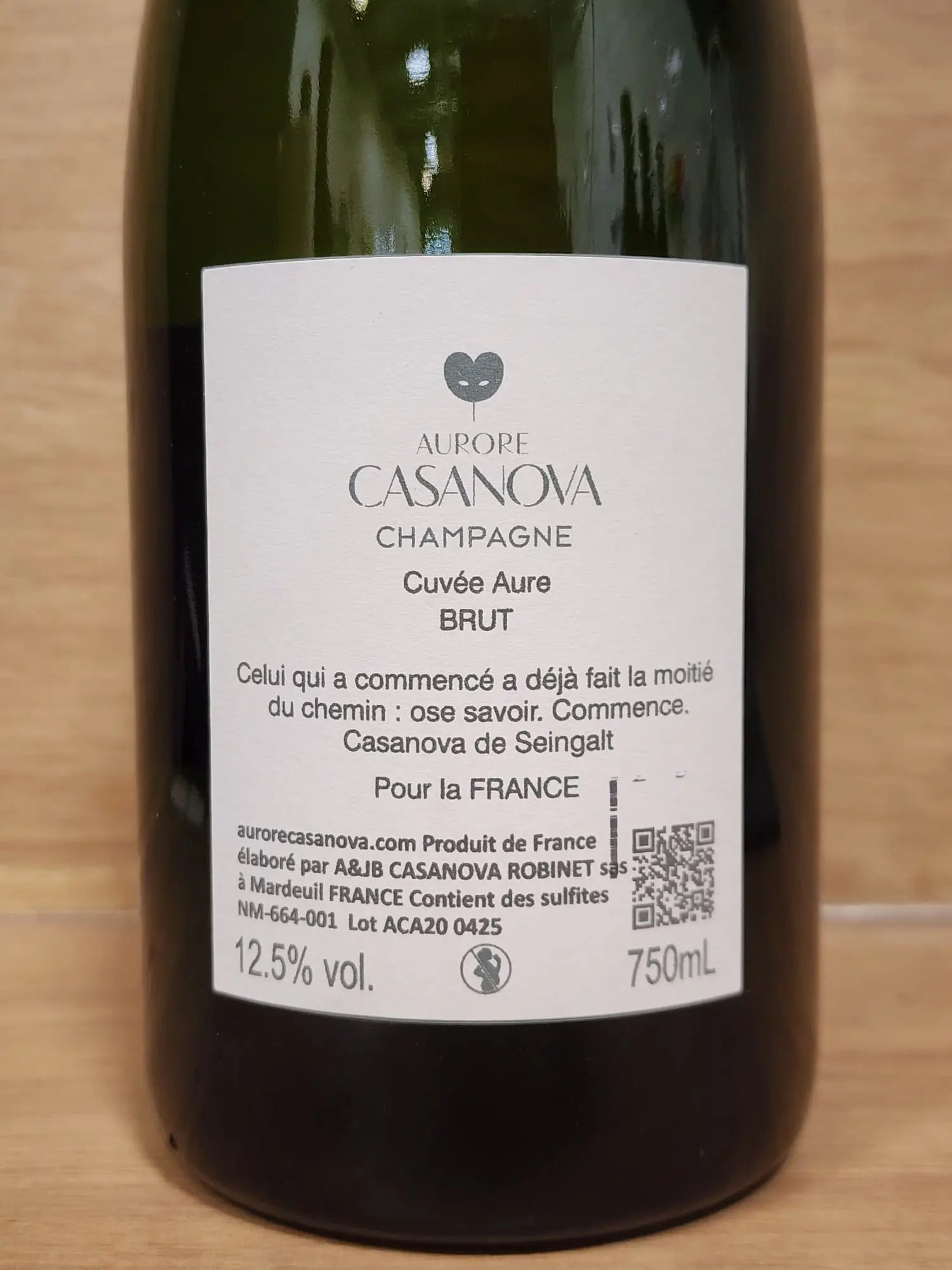 Champagne Aurore Casanova - CPHWINES